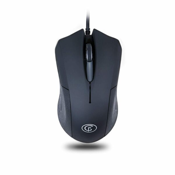 GoFreetech Wired 1000DPI Mouse - Black