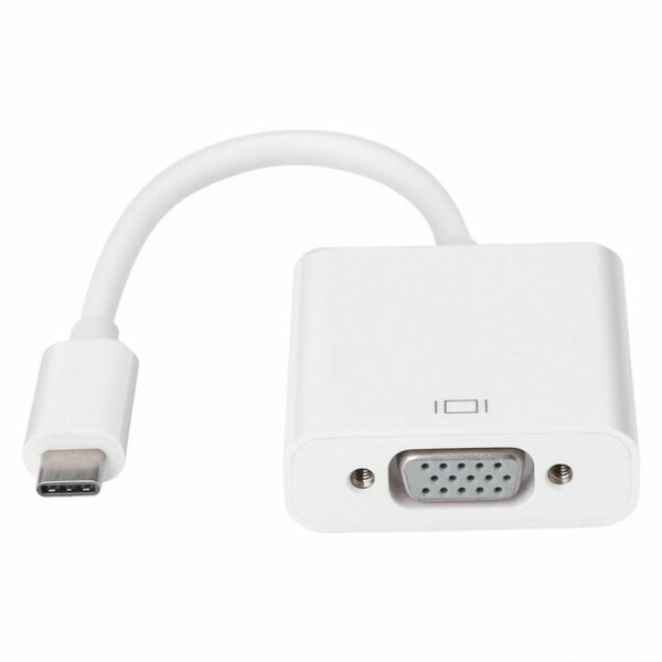 Gizzu 1080P Type-C to VGA Adapter Poly