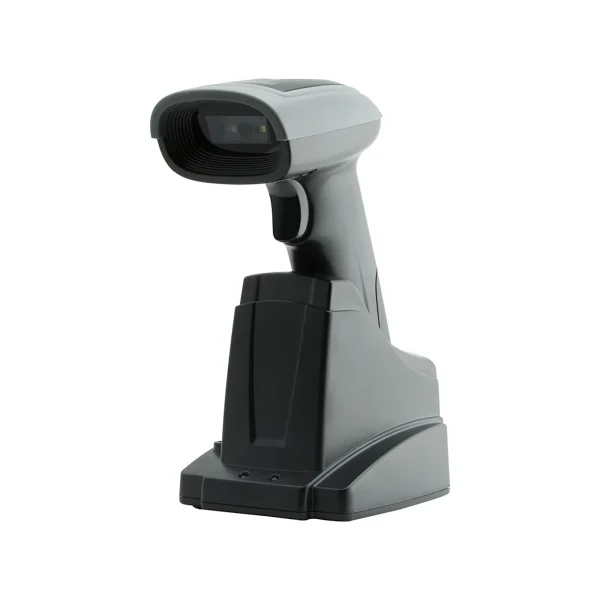 Pinnpo X1901BC 2D Cordless Stand USB Barcode Scanner